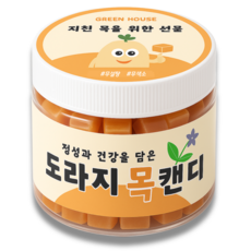 무설탕 도라지 목 캔디, 1개, 200g