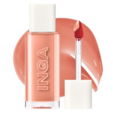 잉가 워터 글로우 립틴트, BARE PEACH 베어 피치, 5개