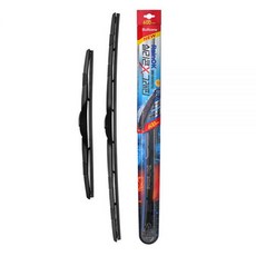 [불스원] 레인OK 메탈 하이브리드 실리콘x그래핀 발수코팅 와이퍼 운전석+조수석 SET, 450mm, 500mm