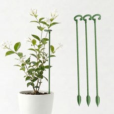유로가든 키우기 좋은 화초 고정 식물 지지대 58cm 1세트10단, 10개