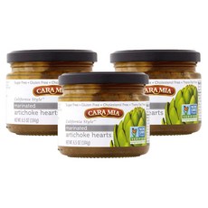 카라미아 마리네이티드 아티초크 하트 글루텐 프리 무지방, 184g, 3개