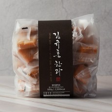 신궁전통한과 김규흔 한과 명인 꿀약과 띠지형 500g