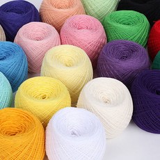 타조구정뜨개실순면40수 뜨개질실 코바늘실 면사 소품실, 101 화이트, 1개