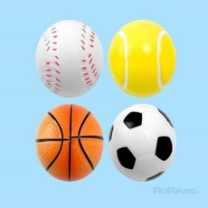 로랑마켓 러버볼 12개 축구공탱탱볼 가벼운공 농구공탱탱볼