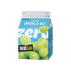 빙그레)아이스티제로샤인머스캣, 5개, 300ml