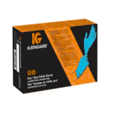 KLEENGUARD G10 藍色丁腈手套，舒適耐用，廚房清潔/實驗室研究適用, 1箱, 1000個裝