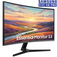 삼성전자 68.5 cm Full-HD 커브드 모니터, 68.6cm, LC27F390FHKXKR