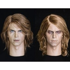 玩模坊 1/6 星戰 安纳金·天行者 男頭雕 模型, 1個, B