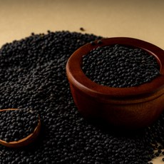 2025년산 브라운세이지의 블랙렌틸콩, 2개, 1.5kg