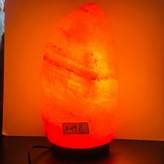 鹽燈 實拍 7.8kg 高30cm 纹路美 通透明亮 小夜燈, 1個, 搭配一般開關電線