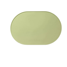 실리콘 테이블매트 방수 식탁 받침, 올리브그린, 2개, 약 39 x 26.5cm