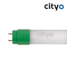 씨티오 LED 컨버터 외장형 직관램프 23W 전구색, 1개