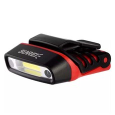 SUNREE 山力士 智能感應帽夾燈 H150 夾帽頭燈 夜釣燈 IPX5防水戶外頭燈 帽沿燈 感應頭燈 台灣出貨, 紅色, 1個