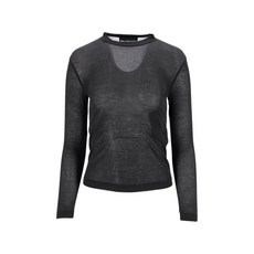 발렌시아가 중고 크루 넥 긴소매 탑