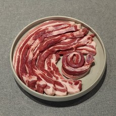 제주청년포크 제주백돼지 실속선물세트 1호 (오겹살 1kg+추자꽃멜젓 80g), 1kg, 1