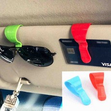 온몰 차량선글라스클립 2P 선바이저클립 차량용안경클립