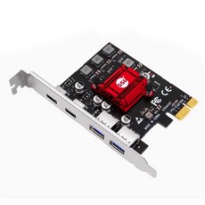 SSU USB3.2 Gen1 擴充卡 桌上型電腦 PCI-E 轉接卡, 1個, USB2025005
