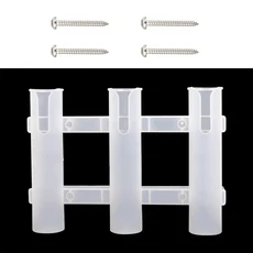 보트 낚시 브래킷 ABS 소재 바다 홀더 야외 스포츠 액세서리, 04 Transparent white, 1개