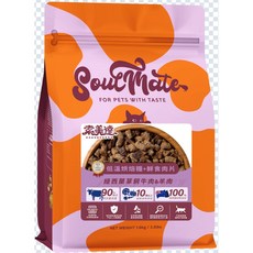 日初Sunrise 索美達soulmate 烘焙糧 凍乾肉片 寵物飼料 無穀鮮食 犬糧, 1個