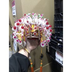 華誠 鳳冠 多尺寸 女神用 珠帽 神明帽, 1個
