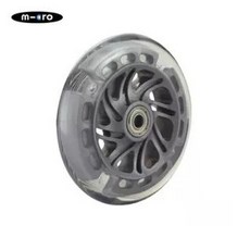 마이크로킥보드 led 맥시 윈드밀 아시안핏 색상선택 에코색상선택 디럭스 바퀴 벨록시, 1개, 미니 LED 앞바퀴 단품