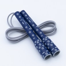 김수열줄넘기 스프링클 SM-300 네이비, 색상:네이비, 1개