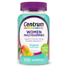 Centrum 善存 Women Multi Tropical Fruit Flavor 軟糖, 1個, 100錠
