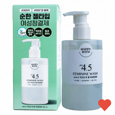 바디케어 4.5 약산성 여성청결제 300ml, 1