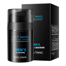 BISUTANG 男士輕妝素顏霜 LIGHT NAKED MAKEUP CREAM 輕薄透氣，自然裸妝，提亮膚色, 素颜霜2個, 2個