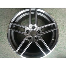 FK鋁圈 17吋 5/112 S851 鐵灰車面鋁圈, 1個