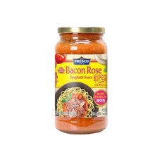 오뚜기 이탈리아 프레스코 스파게티소스 베이컨로제 600G 2개 자취 맞벌이 홈파티 풍미 돈까스 모닝빵