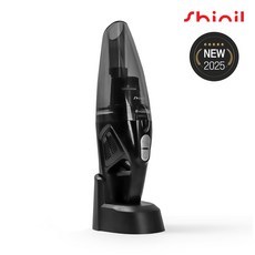 신일 DC모터 2in1 습건식 무선 청소기 SVC-KSP35AT, 블랙