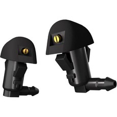 앞유리 세척기 노즐 20112017 혼다 오딧세이 피트 전면 후드 와이퍼 액체 교체용 OE 76810TK8A21 76810TK8A01 2개 세트