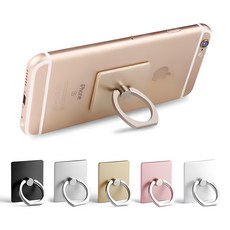 심플리 모던 스마트폰 그립톡, 1개, 골드