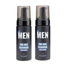 블루인쇼어 남성청결제 150ml폼타입X2개 Y존 냄새완화, 블루인쇼어 남성청결제 150ml폼타입 Y존케, 1개