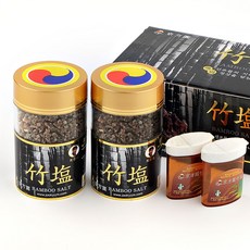 경방원 명품 9회 자죽염 자색 고체+고체 250g 2병, 2개