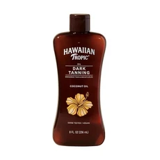 하와이안트로픽 다크 태닝 코코넛 오일, 1개, 236ml