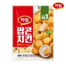 (무)(냉동)팝콘치킨(하림 1kg), 1kg, 1개