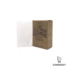 CONQUEST 法國 OSMA 明礬礦物石 明礬石 鬍後滋養礦物石 天然明礬結晶 男士保養 鬍後舒緩肌膚, 1個, 75g(紙盒)