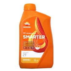易油網 REPSOL SMARTER 2T SINTETICO 二行程機車機油 合成機油 RACING MIX 2T, 1個, SMARTER SINTETICO 2T