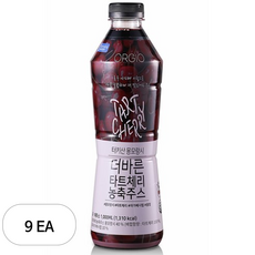 더바른 타트체리 농축주스, 9개, 1L