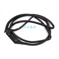 大禾自動車 副廠 氣密防水膠條 車門隔音膠條 車門氣密膠條 適用 HONDA CRV4 CRV 4代 12-17, 1個, 右前
