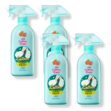 온더바디 발을씻자 코튼 풋샴푸 자몽민트향 385ml 4개, 1개입