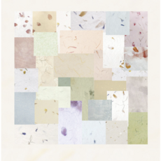 빈티지 감성 다꾸 배경지 1+1, 2개, 60매, 한지