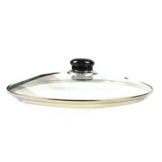 경질냄비용 T형 유리뚜껑 34호 33.2cm 후라이팬 궁중팬 덮개 업소용 식당 DZ962