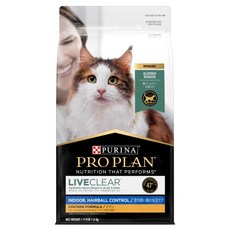 퓨리나 프로플랜 캣 리브클리어 인도어 헤어볼 1.5kg, 1개