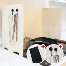 인트홈 가스렌지 가림막 2세대 접이식 인덕션 가드 전선홀적용 + 보관파우치, 1개