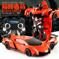 佳奇變形遙控車(TT667-巔峰毒藥-橙色款), 1個