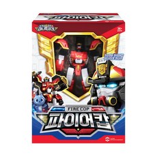 미니특공대 시즌6 최강경찰 파이어캅 로봇장난감, 레드, 1개