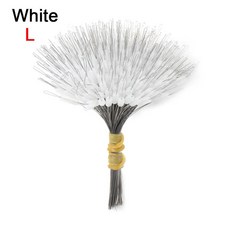 블랙 플로트 낚시 실리콘 스토퍼 공간 콩 커넥터 라인 저항, 4. L-white, 1개